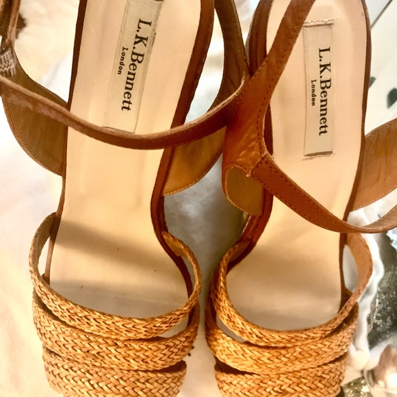 ❌❌❌SOLD❌❌❌ L.K.Bennett Leather Espadrilles SZ 9 🔥🔥🔥 - Picture 16 of 16